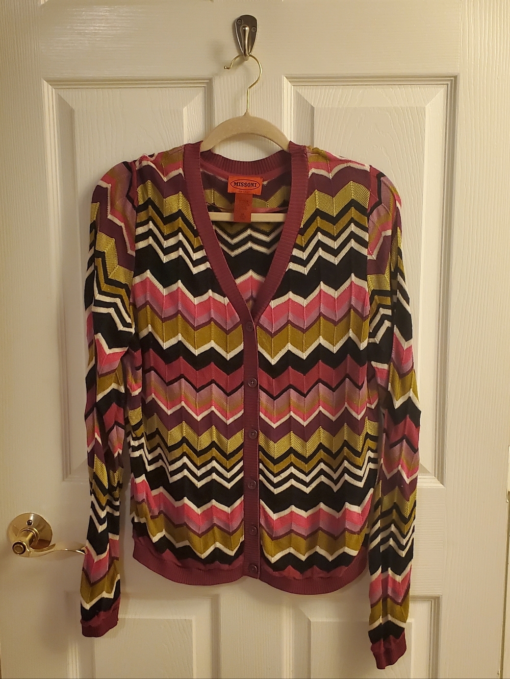 Missoni For Target Chevron Knit Cardigan